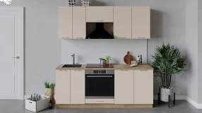 Кухонный гарнитур «Весна» длиной 200 см со шкафом НБ