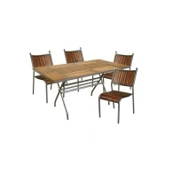 Набор мебели Бетта B573/4-МТ001 серый, коричневый